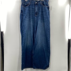 **Old Navy Extra High Rise Baggy Wide Leg ** 14 Tall